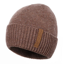 Load image into Gallery viewer, Women Men Fashion Casual Hip Hop Hat Beanie Soft Warm Fleece Lined Thermal Insulation Ski Hat Winter Keep Warming Solid Hats