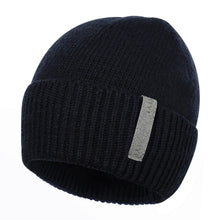 Load image into Gallery viewer, Women Men Fashion Casual Hip Hop Hat Beanie Soft Warm Fleece Lined Thermal Insulation Ski Hat Winter Keep Warming Solid Hats